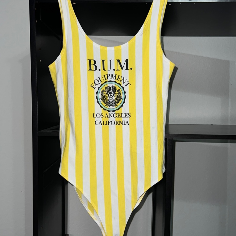 Women’s Bodysuit ‘B.U.M. Equipment’ Size Small